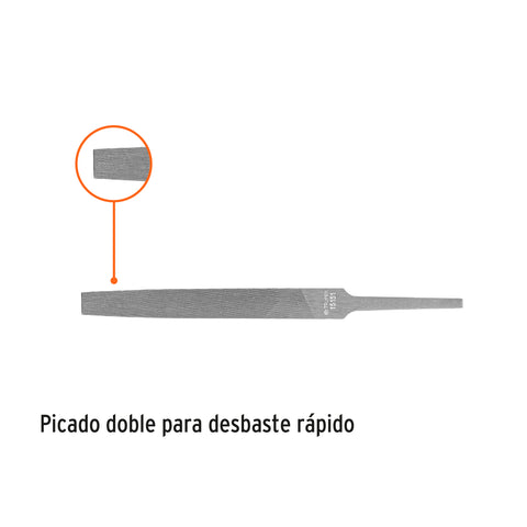 Lima plana muza 4', Truper | LPM-4 | 15151