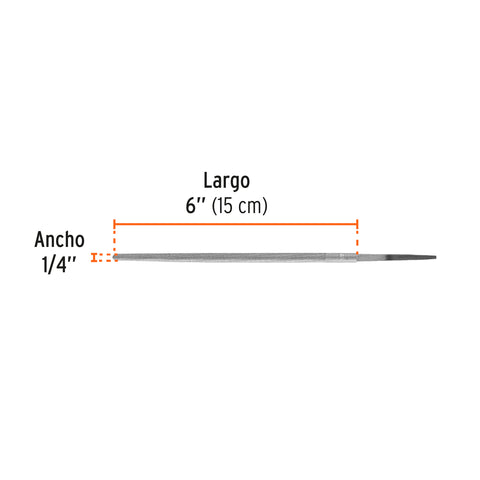 Lima redonda bastarda 6', Truper | LRB-6 | 15187