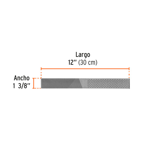 Lima escofina para herrar 12', Truper | LEH-12 | 15204