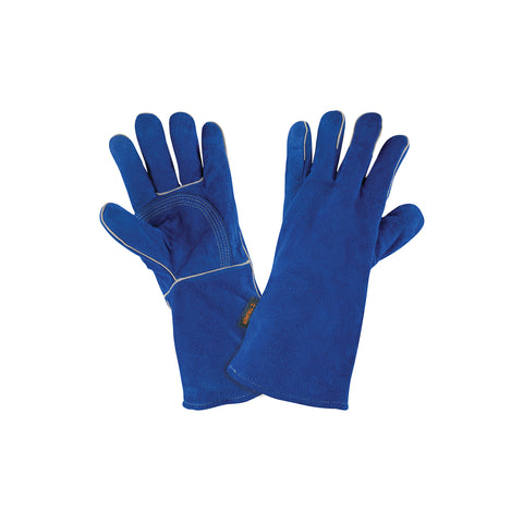 Guantes para soldador, reforzados, azules, TRUPER | GU-515 | 15246
