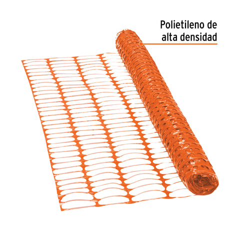 Rollo de 30 m de malla de seguridad, Truper | MASE-30 | 15264