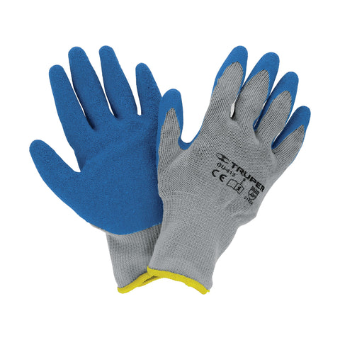Guantes de poliéster recubiertos de latex, G, TRUPER | GU-413 | 15267