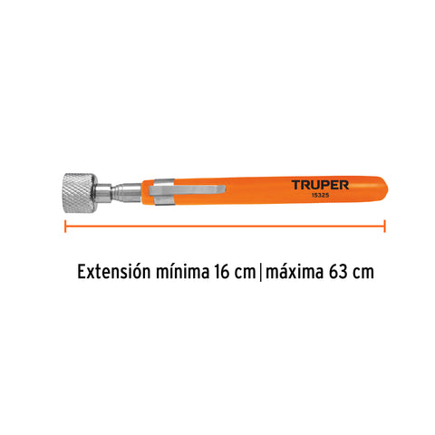 Imán extensible de acero inoxidable, 3.6 kg, Truper | PICK-UPX | 15325