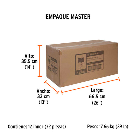 Imán flexible de acero con LED, 3 kg, Truper | PICK-UPL | 15326