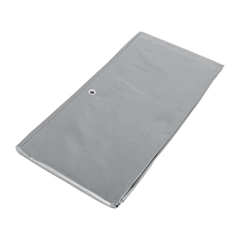 Lona de polietileno reforzada 2 x 3 m, gris, 180g/m2, TRUPER | LT-23 | 15361