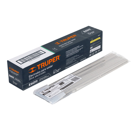 Bolsa con 1 kg de electrodos 6011 de 5/32', Truper | E6011-5 | 15461