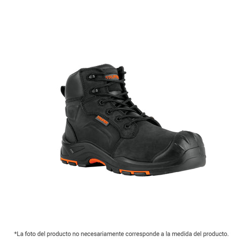 Bota de seguridad negra, #29 dieléctrica antifatiga, Truper | ZC-429N | 15496