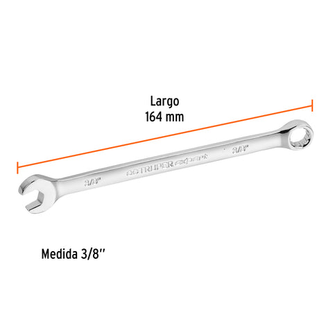 Llave combinada extralarga 3/8' x 164 mm de largo, Expert | LL-2012 | 15592
