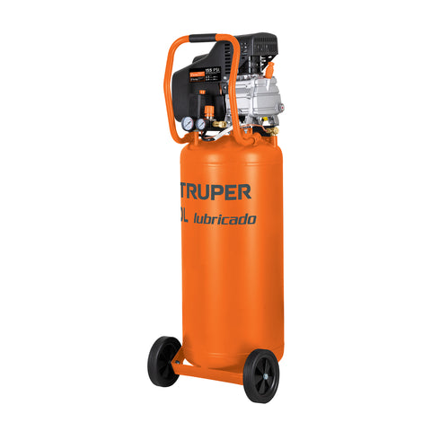 Compresor lubricado, 80L, 3-1/2HP, vertical, 127V, TRUPER | COMP-80LV | 15656