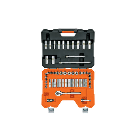 Juego de 53 herramientas cuadro 3/8' mm para mecánico | JD-3/8X53M | 15689