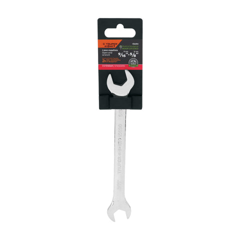 Llave española, 9/16 x 5/8' x 189 mm de largo, Truper Expert | LL-3030 | 15690
