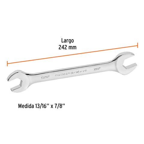 Llave española, 13/16 x 7/8' x 242 mm de largo, Expert | LL-3040 | 15700