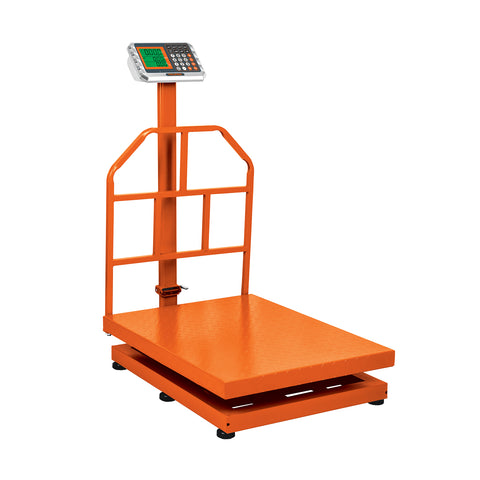Báscula electrónica de plataforma, plegable, 600 kg, TRUPER | BAS-600PLA | 15733