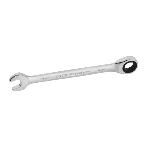 Llave combinada con matraca 14 mm x 186 mm largo, Expert | LL-2014MX | 15746