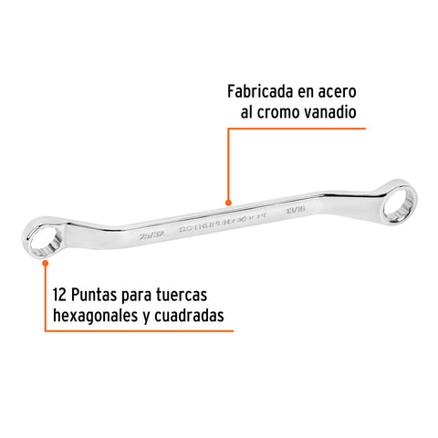 Llave de estrías 25/32 x 13/16' x 291mm largo, Truper Expert | LL-8183 | 15755