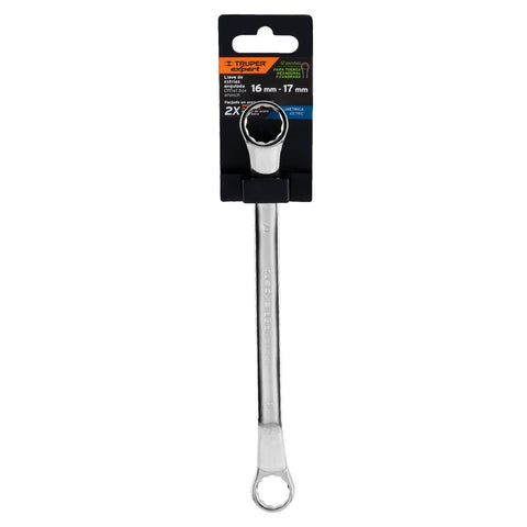 Llave de estrías 16 x 17 x 236 mm largo, Truper Expert | LL-81617 | 15763