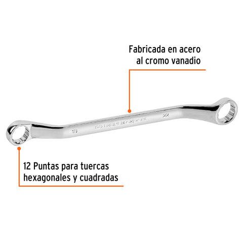 Llave de estrías 19 x 22 x 291 mm largo, Truper Expert | LL-81922 | 15764