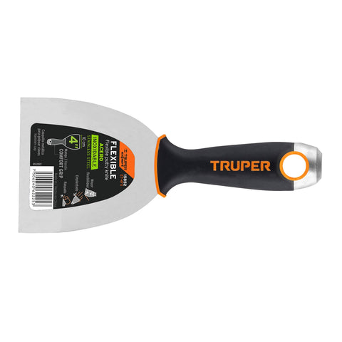 Espátula flexible 4' acero inoxidable, Comfort Grip, EXPERT | ET-4FX | 15852