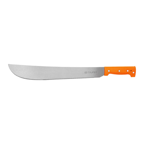 Machete estándar 16' cacha naranja remachada, Truper | T-460-16P | 15884
