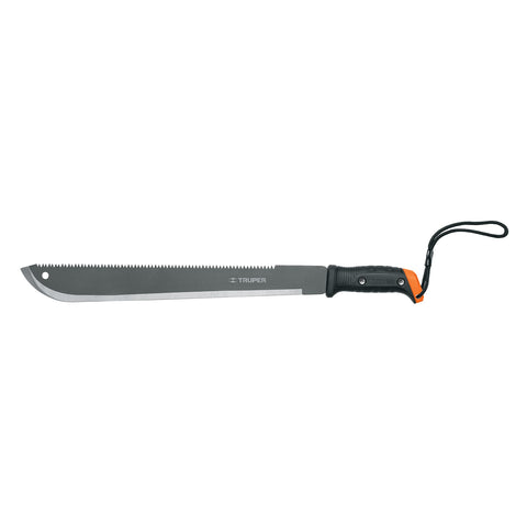 Machete doble filo 18', cacha atornillada, funda de cartón | MACH-18 | 15893