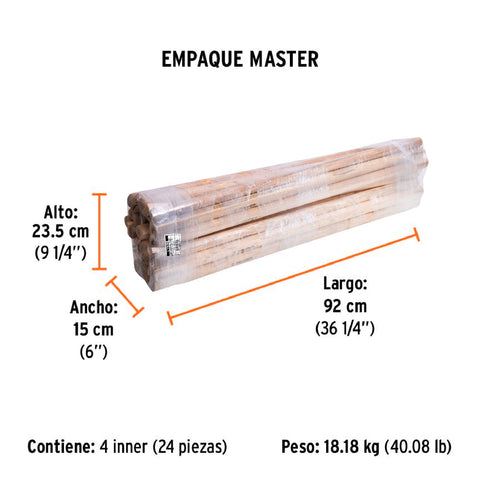Mango de 36' para marros de 6 a 16 lb, Truper | MG-MD-6/16 | 15907