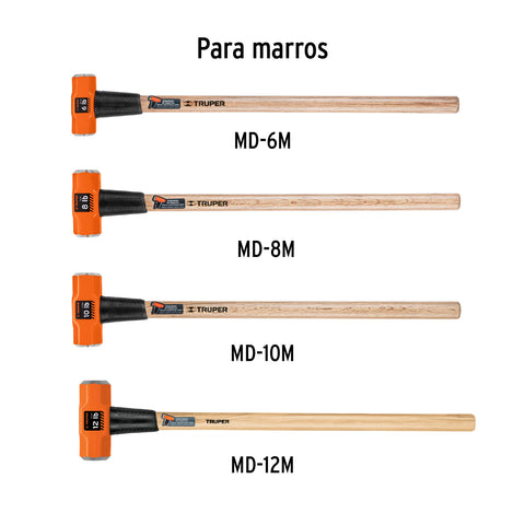 Mango de 36' para marros de 6 a 16 lb, Truper | MG-MD-6/16 | 15907