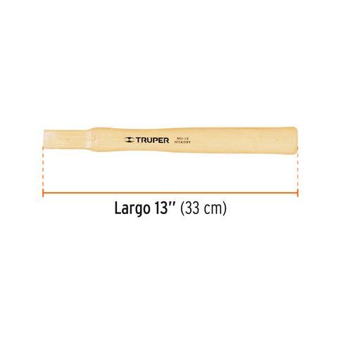 Mango para martillos de uña MA-16 y MAR-16, 13-1/2', Truper | MG-MA-16 | 15908