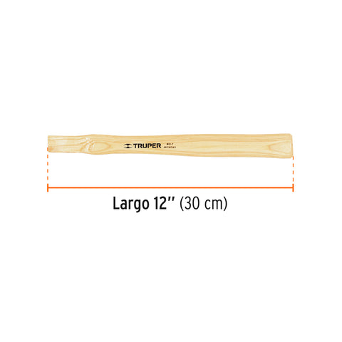 Mango para martillos de uña MO-7, MA-7 y MOR-10, 12', Truper | MG-MO-7 | 15909