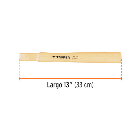 Mango para martillos de uña MO-16, MA-20 y MOR-16, 13' | MG-MO-13/16 | 15910
