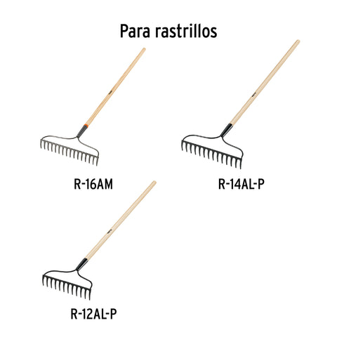 Mango para rastrillo R-16AM y azadón ATJ, 54', Truper | MG-R16AM | 15923