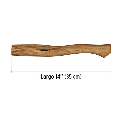 Mango hickory 14' para hacha cazadora y europea 1-1/4 lb | MG-HC1-1/2 | 15933