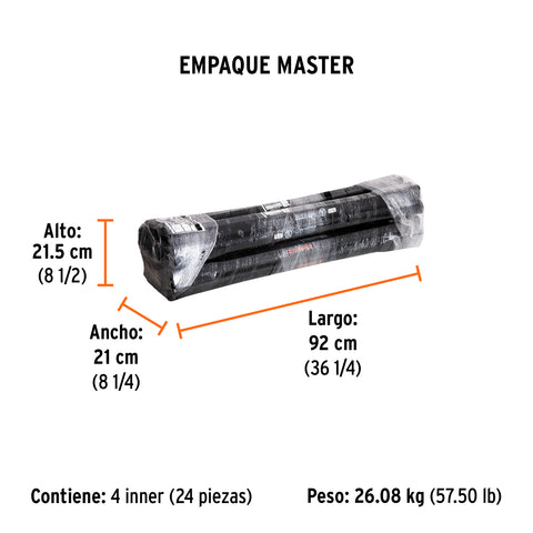 Mango fibra de vidrio 36' para hachas media y labor entera | MG-ML/LE | 15953