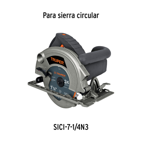 Bolsa con 2 carbones de repuesto para SICI-7-1/4N3, TRUPER | CB-SC-7-1/4N3 | 15979
