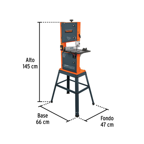 Sierra cinta 10', 1/3 HP (250 W), Truper | SCI-10 | 16277