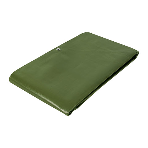 Lona uso rudo 4 x 5 m, verde olivo, 240 g/m2, TRUPER EXPERT | LT-45X | 16375