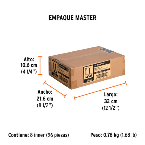 Bolsa con 2 carbones de repuesto para ROTO-1/2N, TRUPER | CB-ROTO-1/2N | 16562