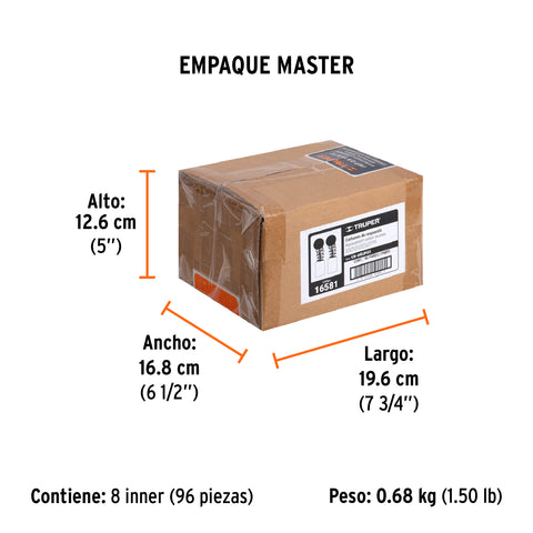 Bolsa con 2 carbones p/rotomartillos y taladro Grupo3,TRUPER | CB-GRUPO3 | 16581