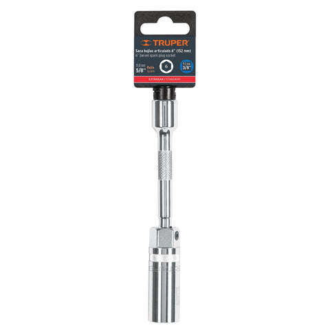 Dado p/bujías cuadro 3/8' articulado 5/8', extensión 6' | D-3820-BE6 | 16898