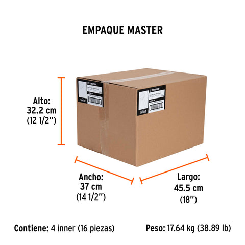 Mazo de hule 24 oz, Truper | MH-24 | 16932