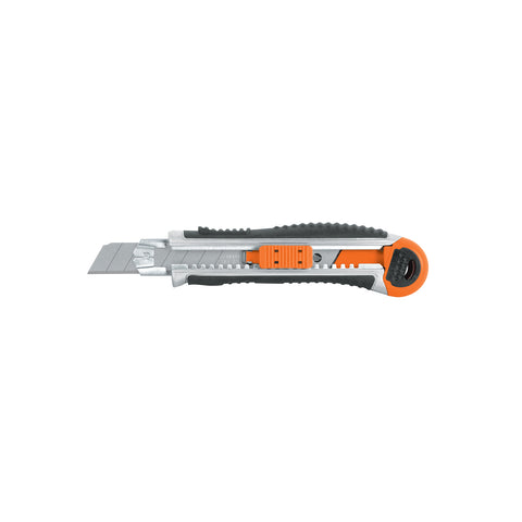 Cutter 18 mm trabajo pesado c/alma metálica y grip, Expert | CUT-6XX | 16976