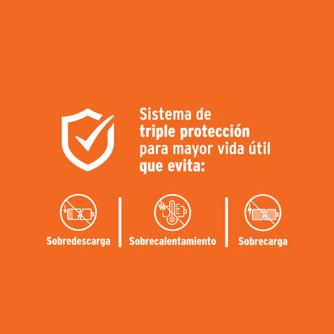 Batería ion litio, 12V, para ROTI-12AC y TALI-12AC | BAT-12AC | 17049