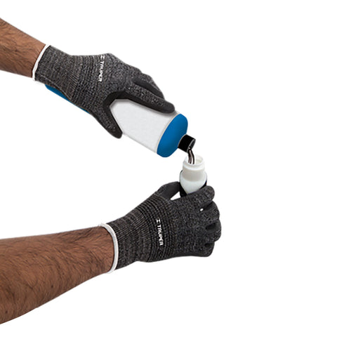 Guantes de nylon recubiertos de nitrilo arenoso, CH, TRUPER | GU-131 | 17063