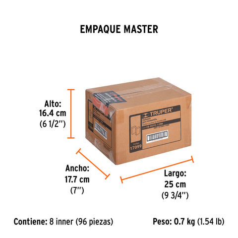 Bolsa con 2 carbones de repuesto para ROTO-1/2N6, TRUPER | CB-ROTO-1/2N6 | 17099