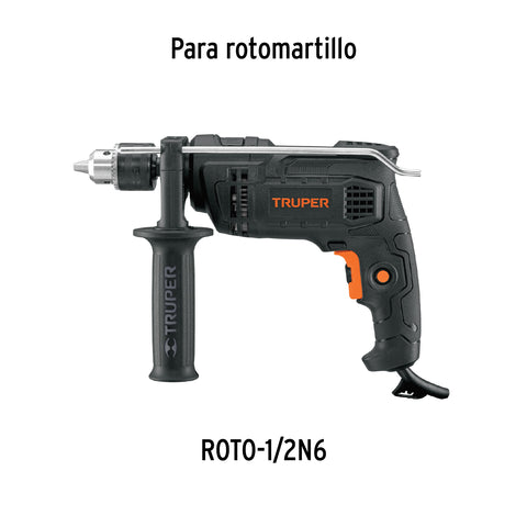 Bolsa con 2 carbones de repuesto para ROTO-1/2N6, TRUPER | CB-ROTO-1/2N6 | 17099