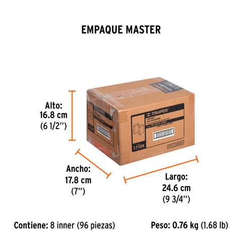 Bolsa con 2 carbones de repuesto para ROTO-1/2N7, TRUPER | CB-ROTO-1/2N7 | 17109