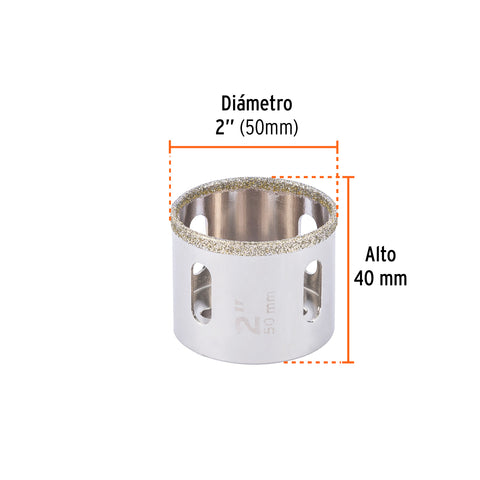 Brocasierra diamante 2' borde continuo, Truper | COAZ-2 | 17132
