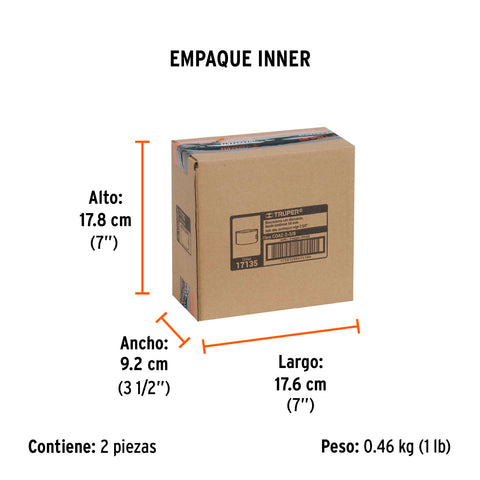 Brocasierra diamante 2-5/8' borde continuo, Truper | COAZ-2-5/8 | 17135