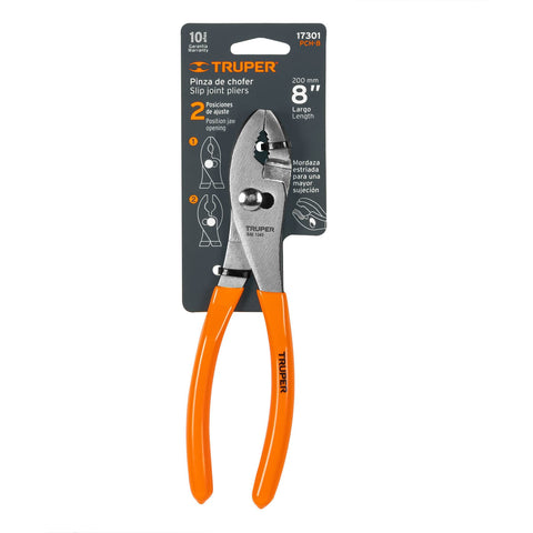 Pinza de chofer 8' mango de PVC, Truper | PCH-8 | 17301