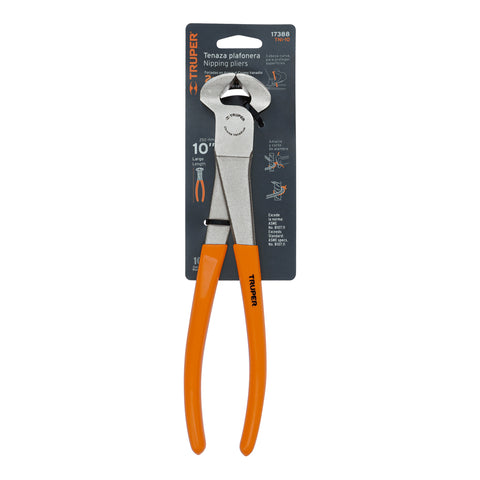 Tenaza plafonera industrial 10', Truper | TNI-10 | 17388