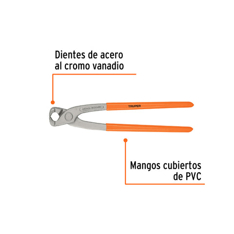 Tenaza de armador 10', Truper | TN-10A | 17521